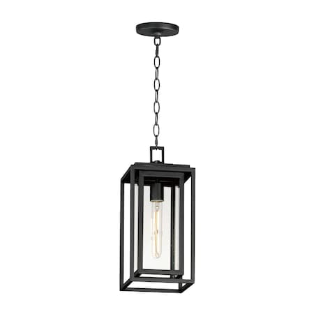 Maxim Lighting Cabana VX 1-Light Outdoor Hanging Pendant, Black 40669CDBK